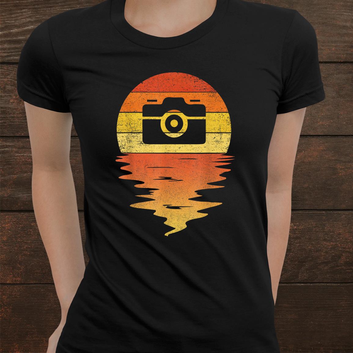 Camera Shirt Retro Sunset0s Vintage Camera Photographer Shirt Camera Shirt Retro Sunset0s Vintage Camera Photographer Shirt