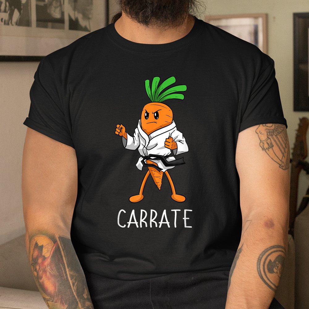 Carrate Karate Carrot Student Teacher Trainee Trainor Shirt Carrate Karate Carrot Student Teacher Trainee Trainor Shirt