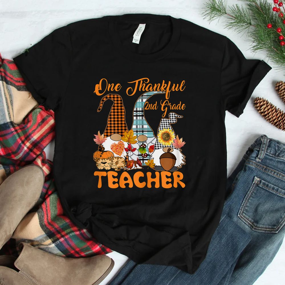 Catmom Paraeducator Thankful 2nd Grade Teacher Appreciation Shirt Catmom Paraeducator Thankful 2nd Grade Teacher Appreciation Shirt