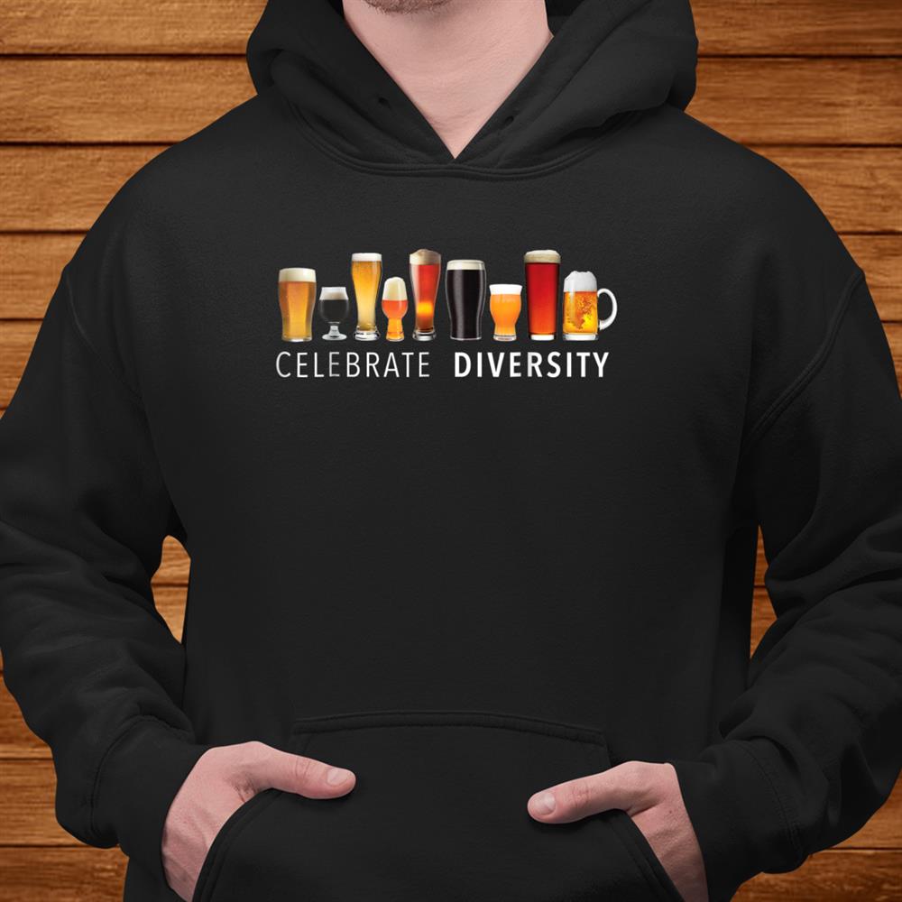 Celebrate Diversity Craft Beer Drinking Shirt Celebrate Diversity Craft Beer Drinking Shirt