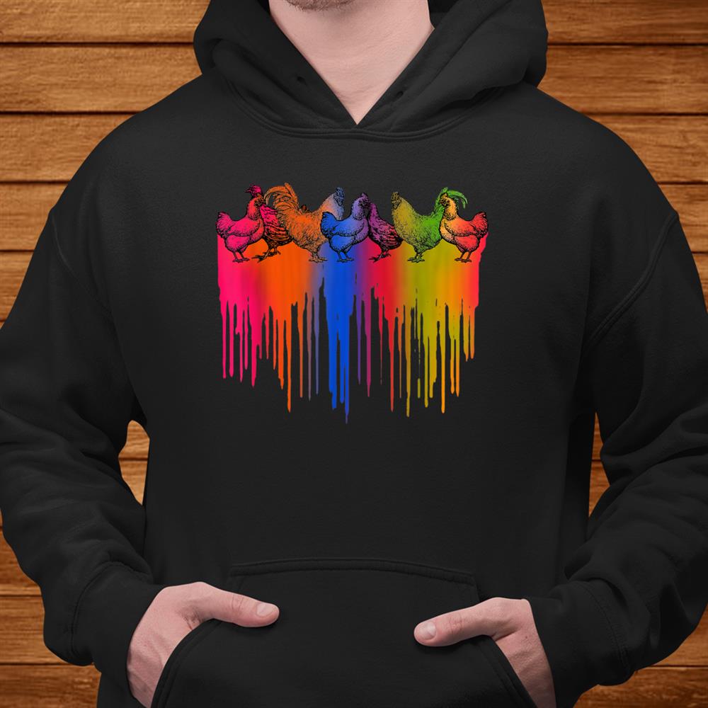 Chicken Watercolor Gift Chicken Farm Farming Shirt Chicken Watercolor Gift Chicken Farm Farming Shirt