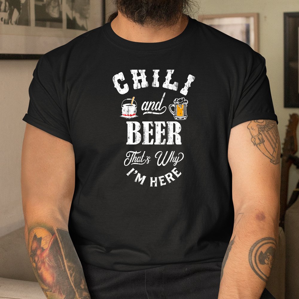 Chili Cookoff Chili And Beer Shirt Chili Cookoff Chili And Beer Shirt