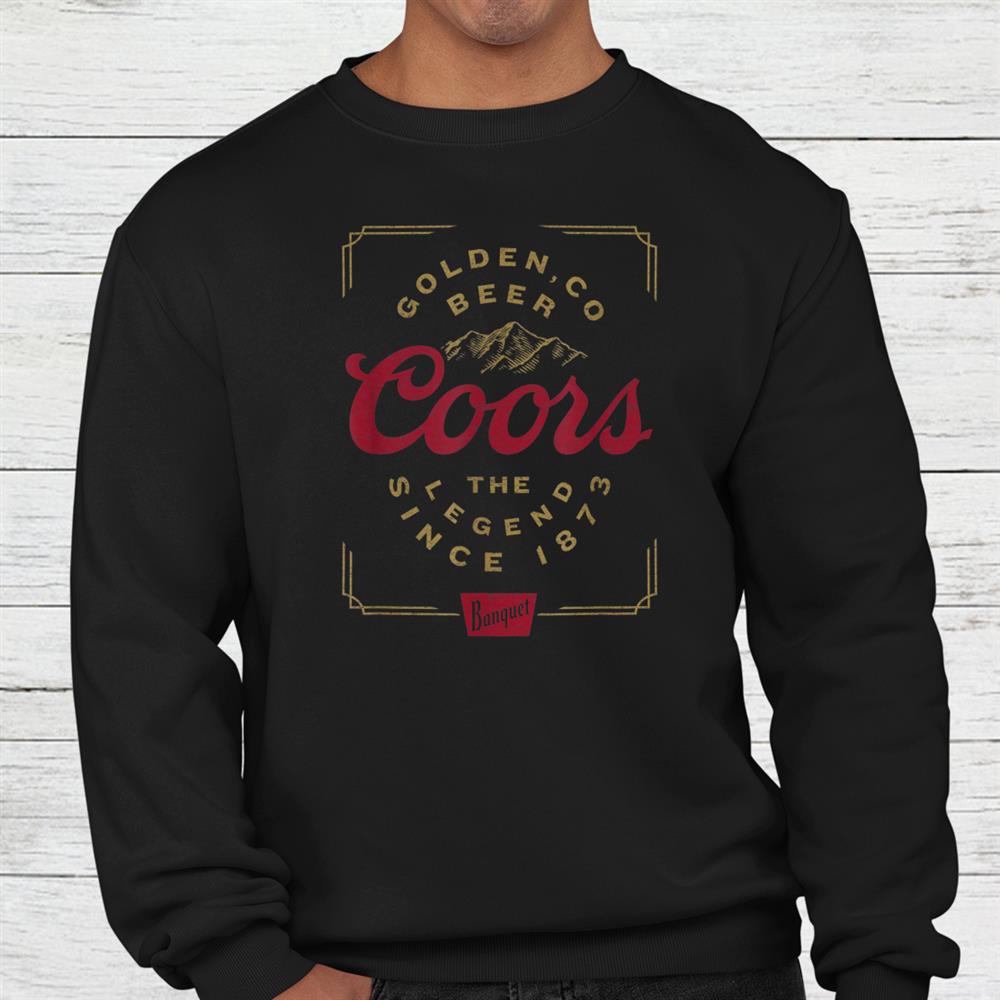 Coors Banquet Beer The Legend Shirt Coors Banquet Beer The Legend Shirt