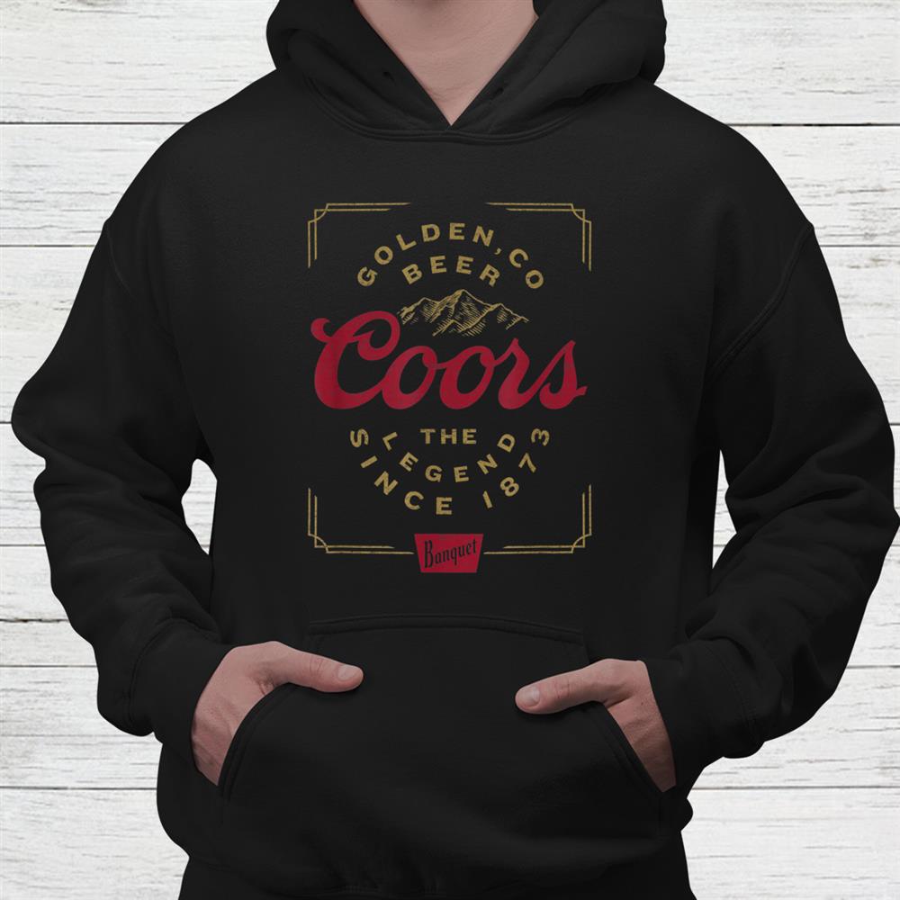 Coors Banquet Beer The Legend Shirt Coors Banquet Beer The Legend Shirt