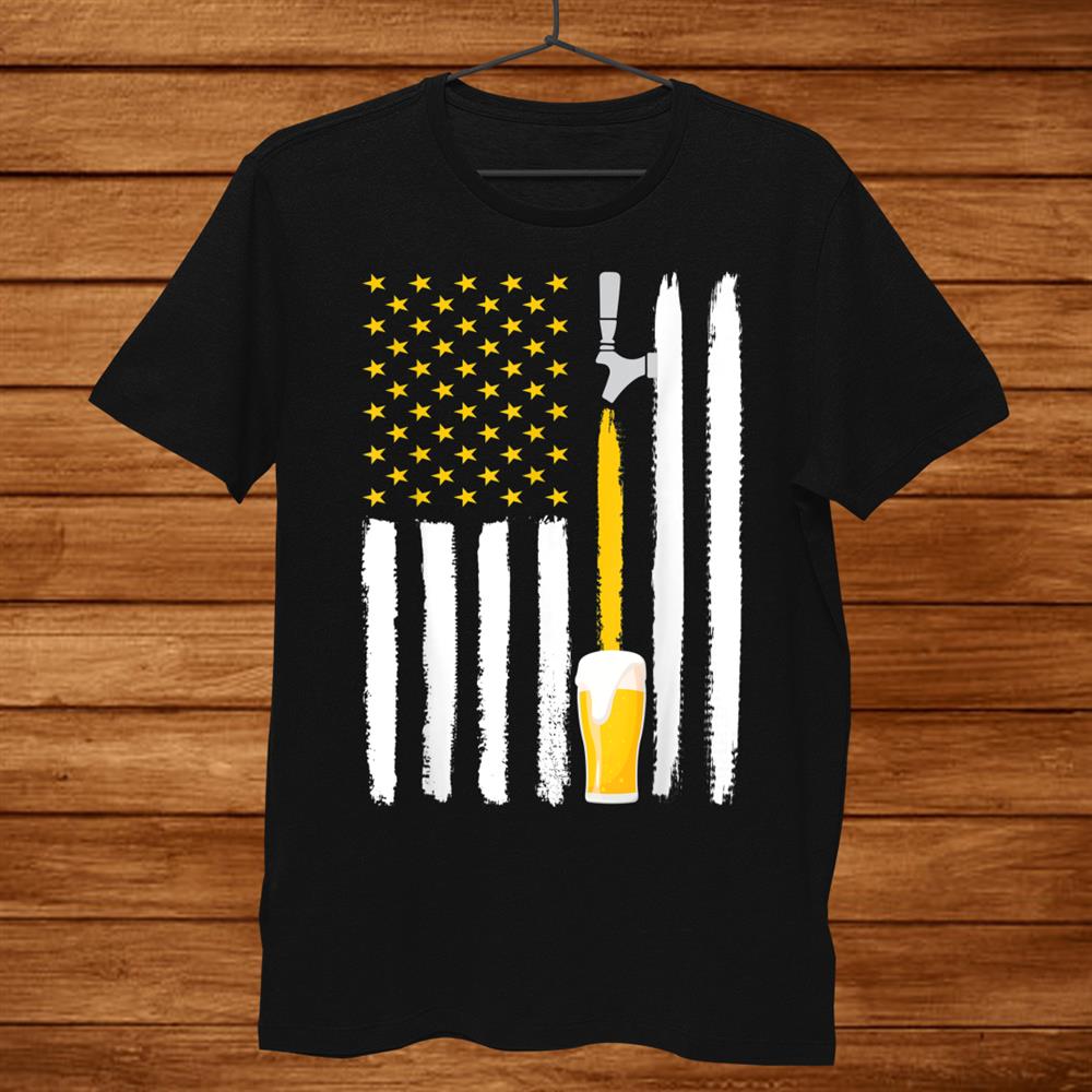 Craft Beer American Flag Usa Shirtth July Brewery Men Craft Beer American Flag Usa Shirtth July Brewery Men