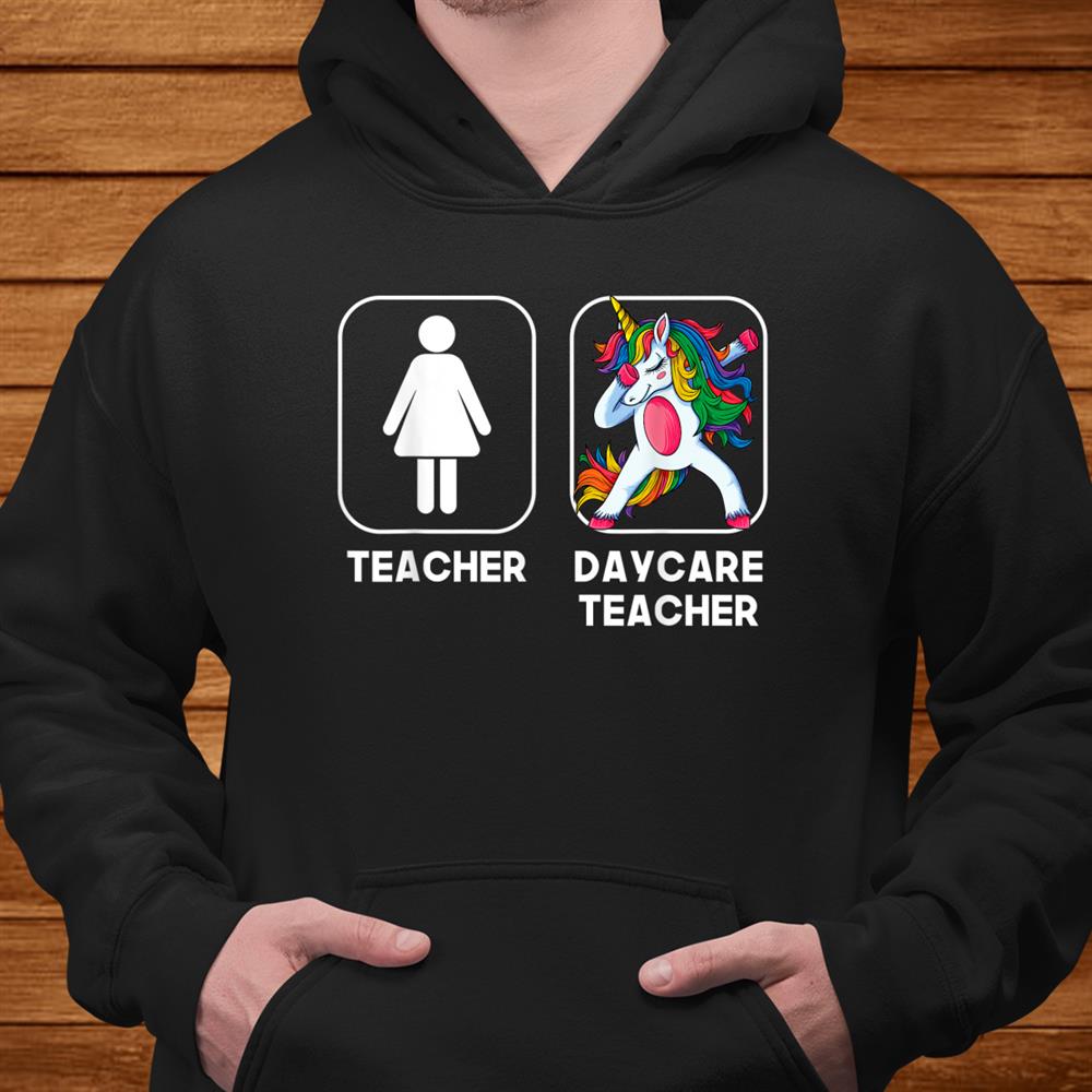 Daycare Teacher Funny Gift Dabbing Unicorn Teacher Shirt Daycare Teacher Funny Gift Dabbing Unicorn Teacher Shirt