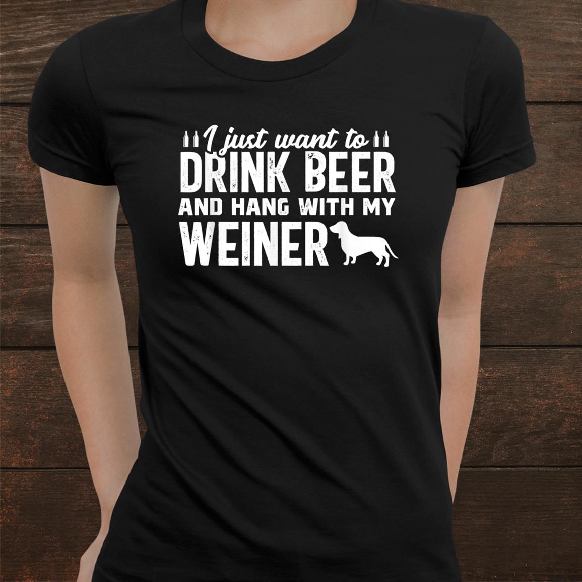 Drink Beer Funny Weiner Daschund Dog Dad Shirt Drink Beer Funny Weiner Daschund Dog Dad Shirt