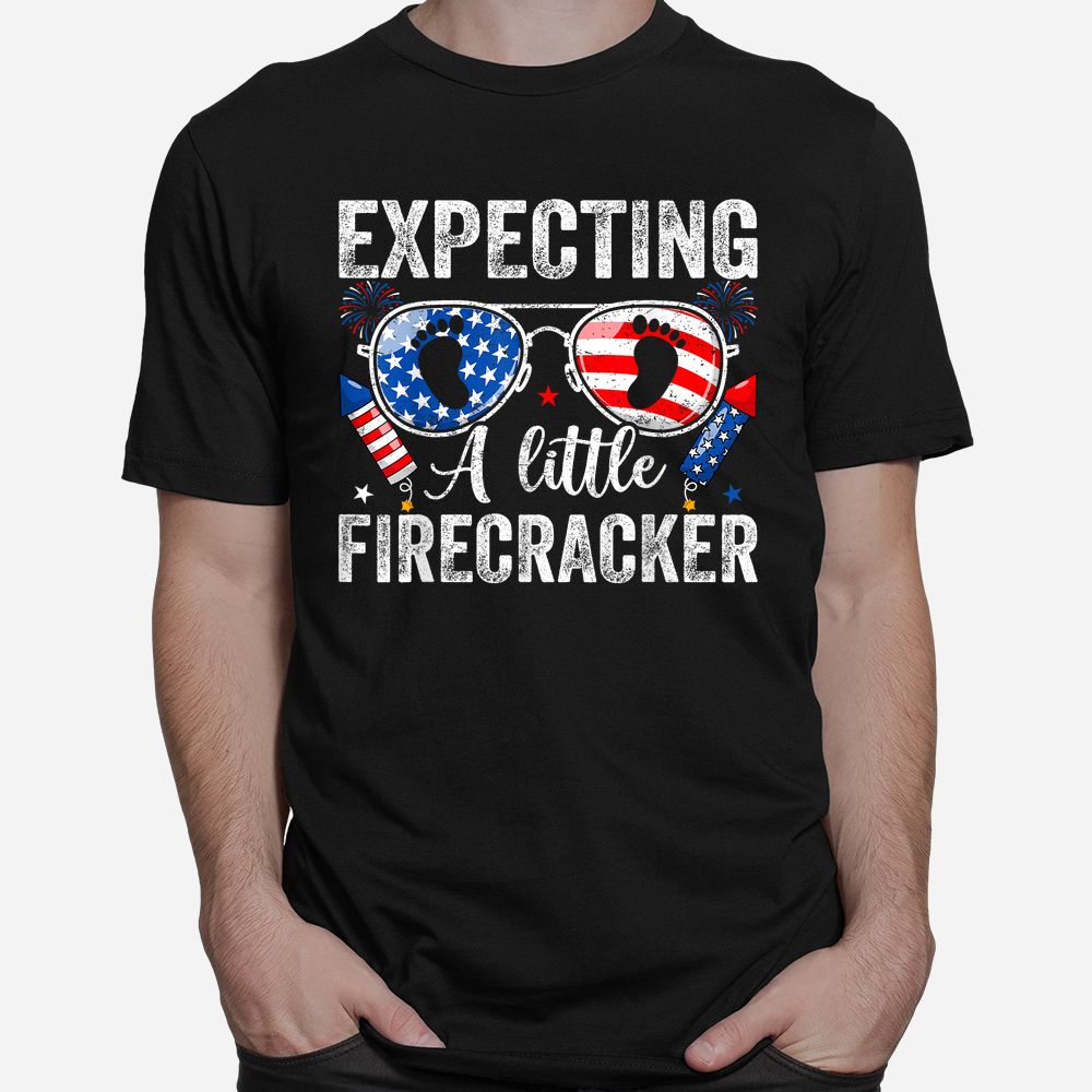 Expecting A Little Firecracker Shirt Expecting A Little Firecracker Shirt