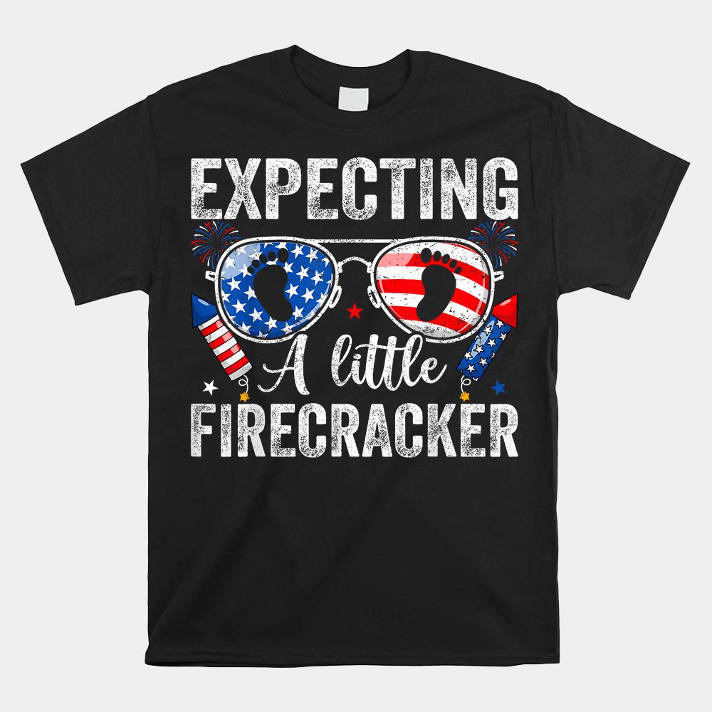 Expecting A Little Firecracker Shirt Expecting A Little Firecracker Shirt