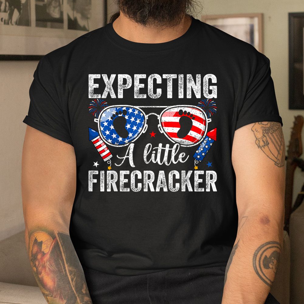 Expecting A Little Firecracker Shirt Expecting A Little Firecracker Shirt