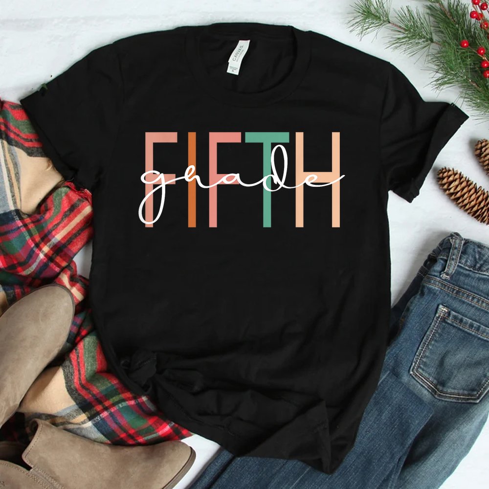 Fifth Grade Girls Boys Teacher Team 5th Grade Squad Shirt Fifth Grade Girls Boys Teacher Team 5th Grade Squad Shirt