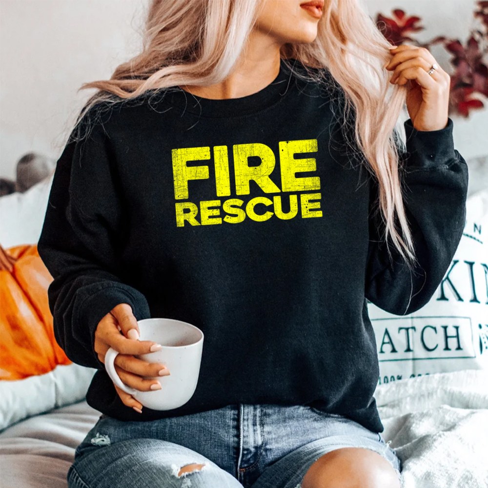 Fire Rescue Firefighter Fireman Fire-rescue Department Shirt Fire Rescue Firefighter Fireman Fire-rescue Department Shirt