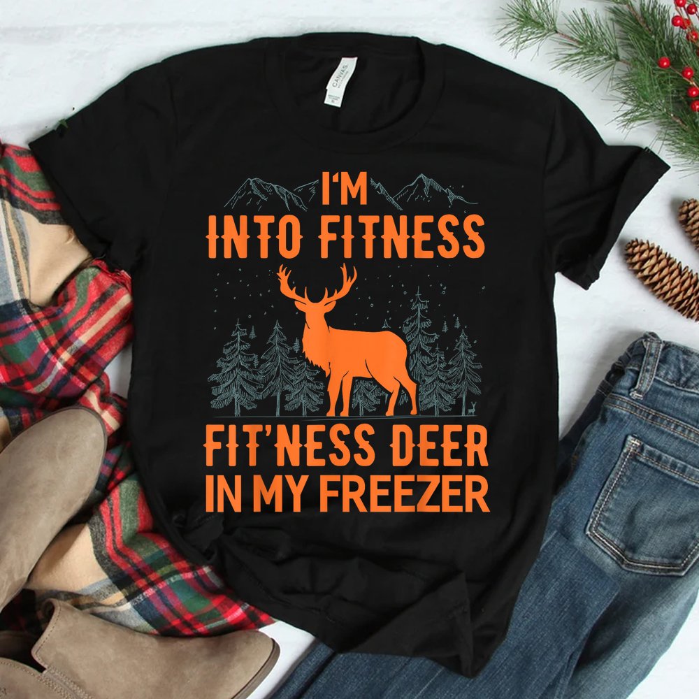 Fitness Deer In My Freezer Shirt Deer Shirts Deer Hunting Shirt Fitness Deer In My Freezer Shirt Deer Shirts Deer Hunting Shirt