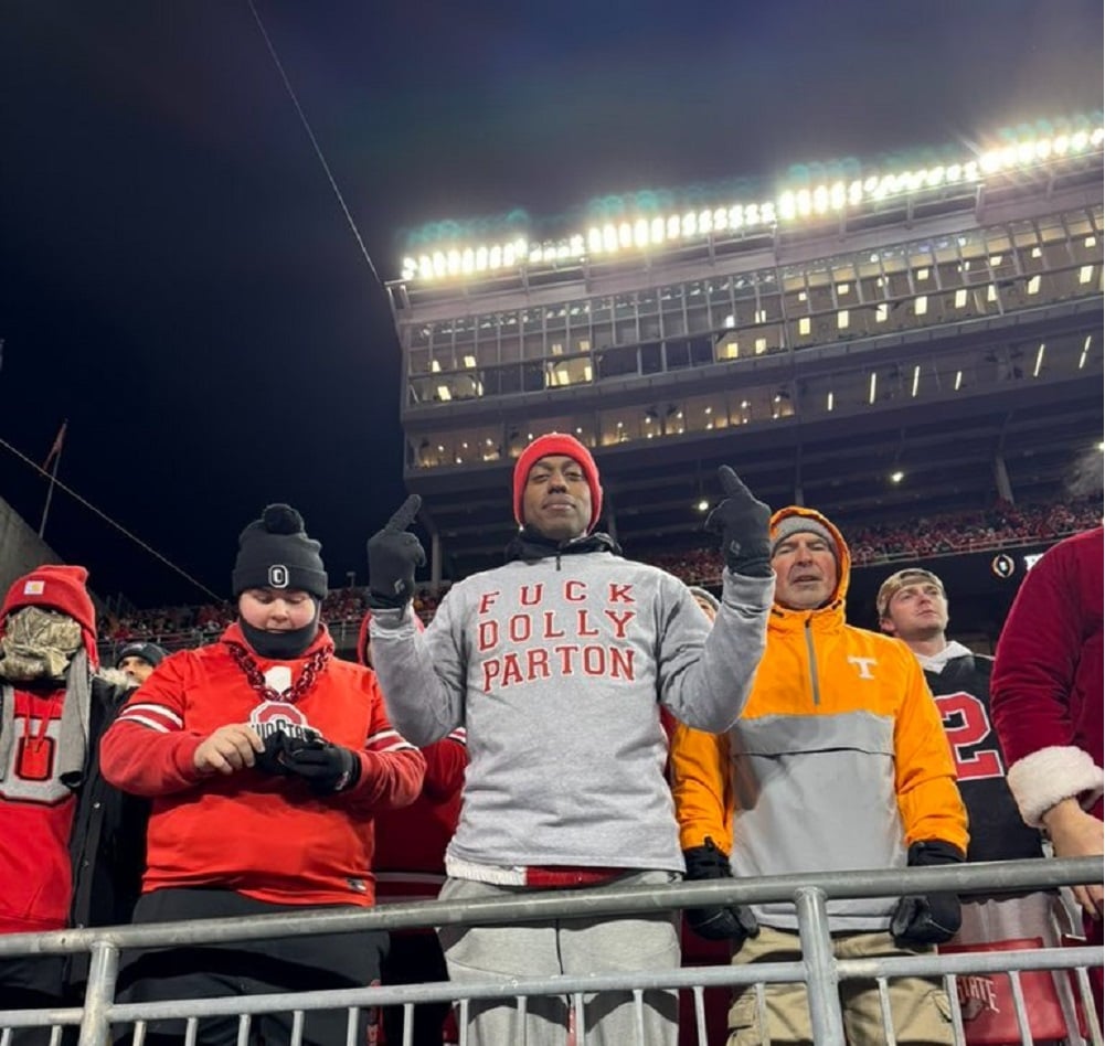 Fuck Dolly Parton Sweatshirt sport grey