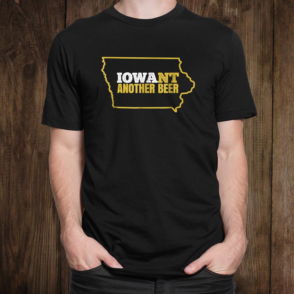 Funny Iowa Beer Shirt Distressed Iowa State Map Shirt Funny Iowa Beer Shirt Distressed Iowa State Map Shirt