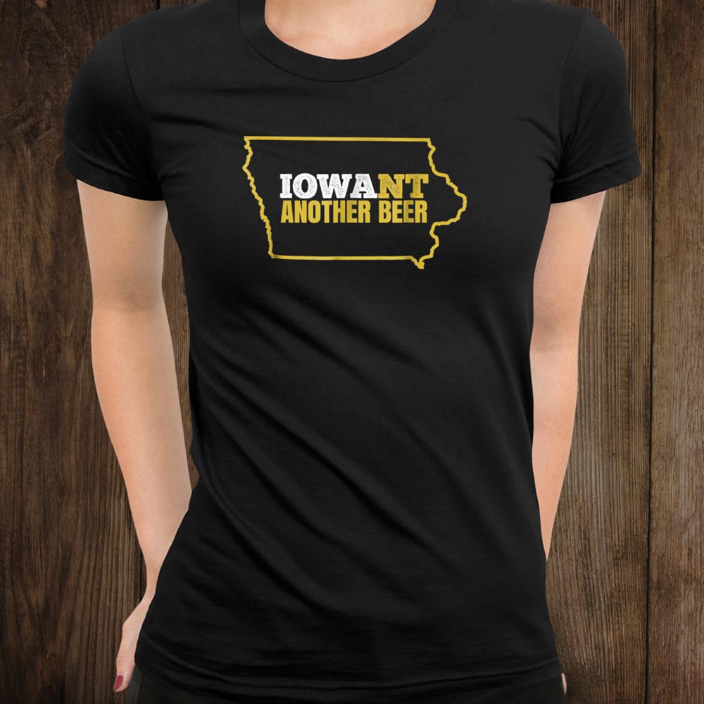 Funny Iowa Beer Shirt Distressed Iowa State Map Shirt Funny Iowa Beer Shirt Distressed Iowa State Map Shirt
