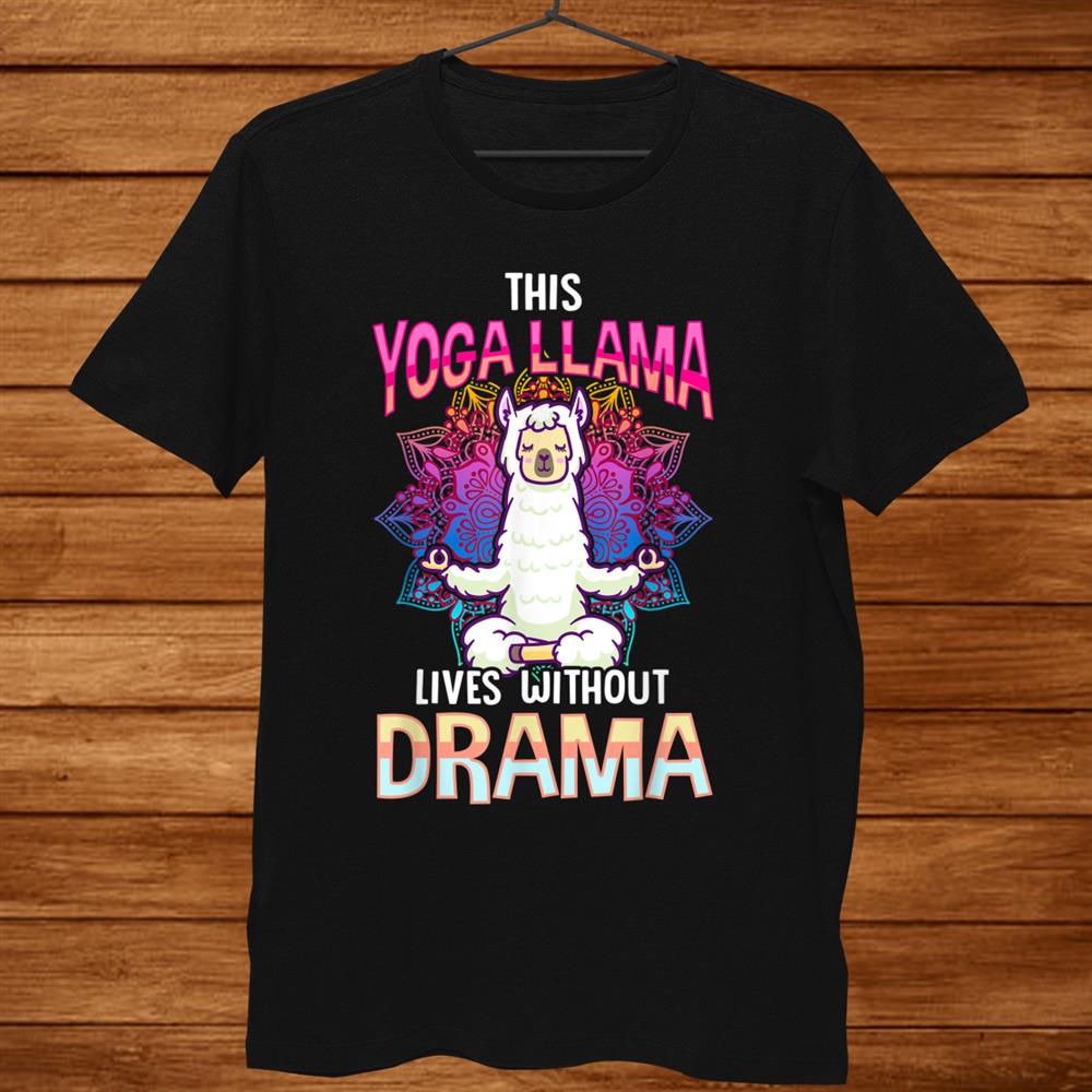 Funny Yoga Llama Alpaca Llamaste Mandala Alpacas Lover Shirt Funny Yoga Llama Alpaca Llamaste Mandala Alpacas Lover Shirt