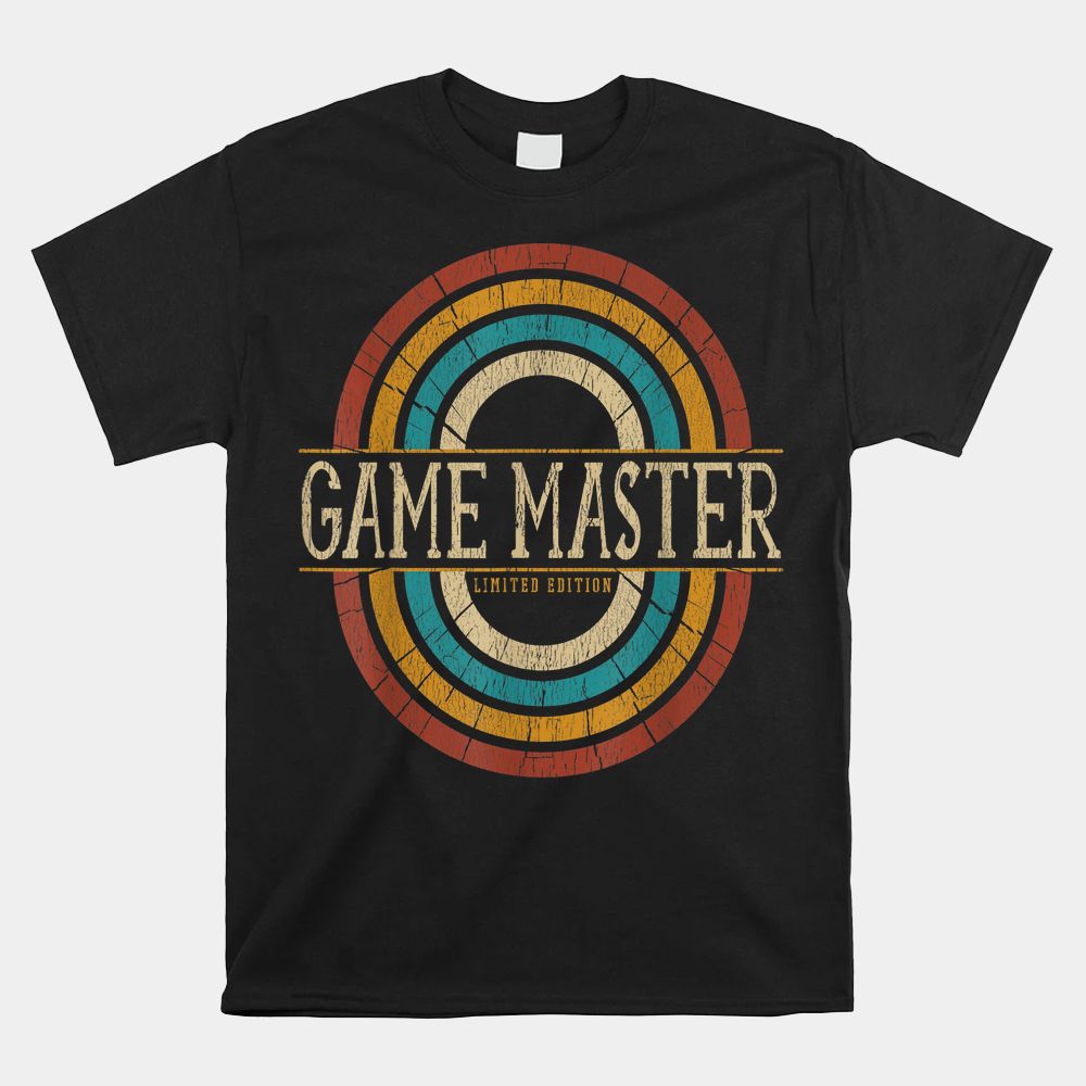 Game Master Vintage Retro Shirt Game Master Vintage Retro Shirt
