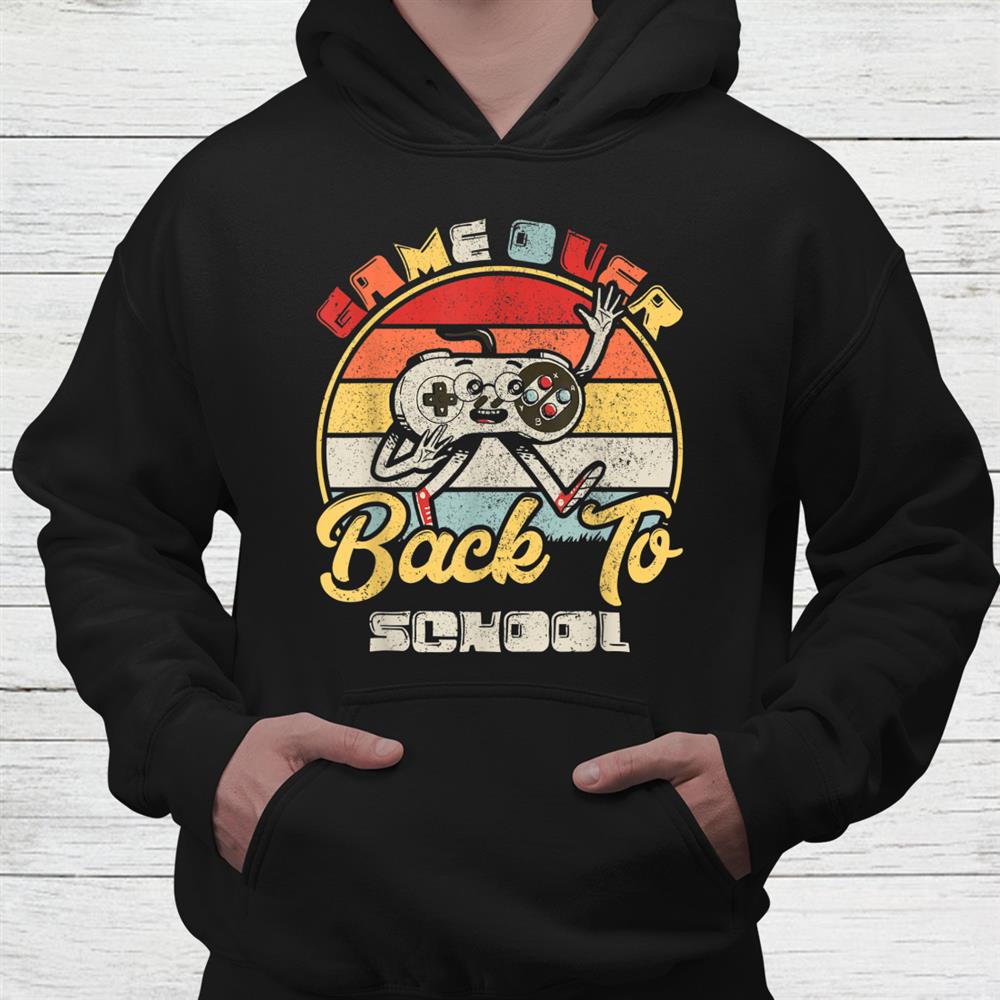 Game Over Teacher Student Controller Back To School Shirt Game Over Teacher Student Controller Back To School Shirt