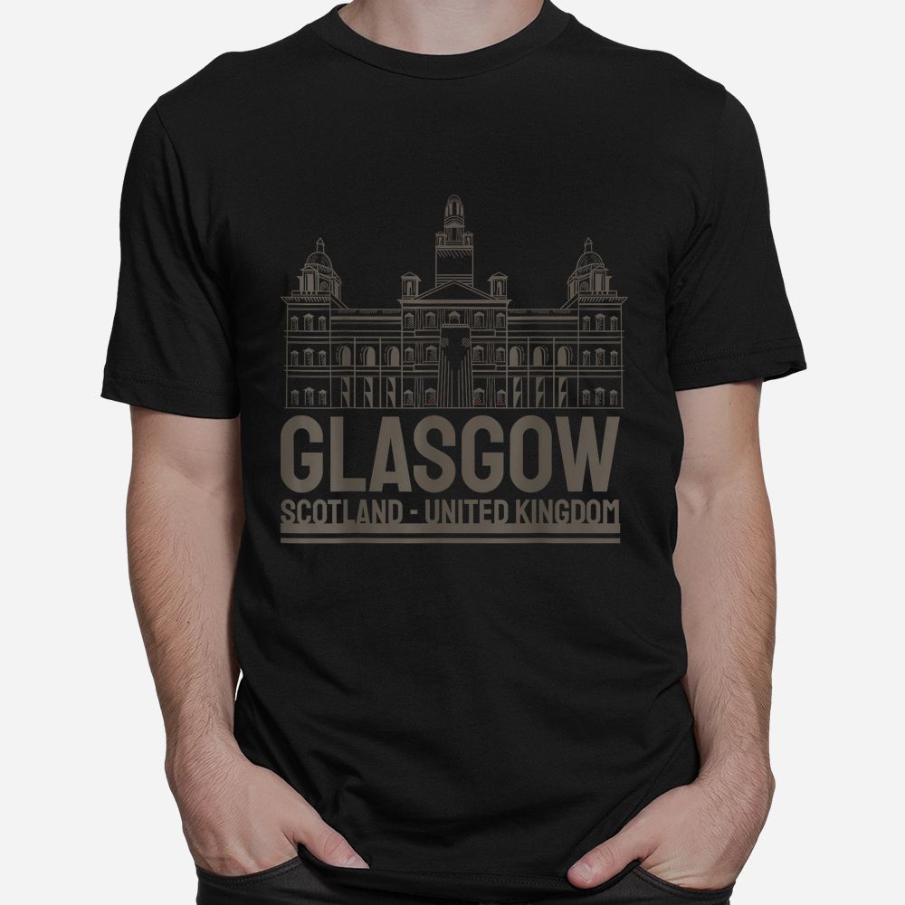 Glasgow Vacation Holiday Scotland Flag Shirt Glasgow Vacation Holiday Scotland Flag Shirt