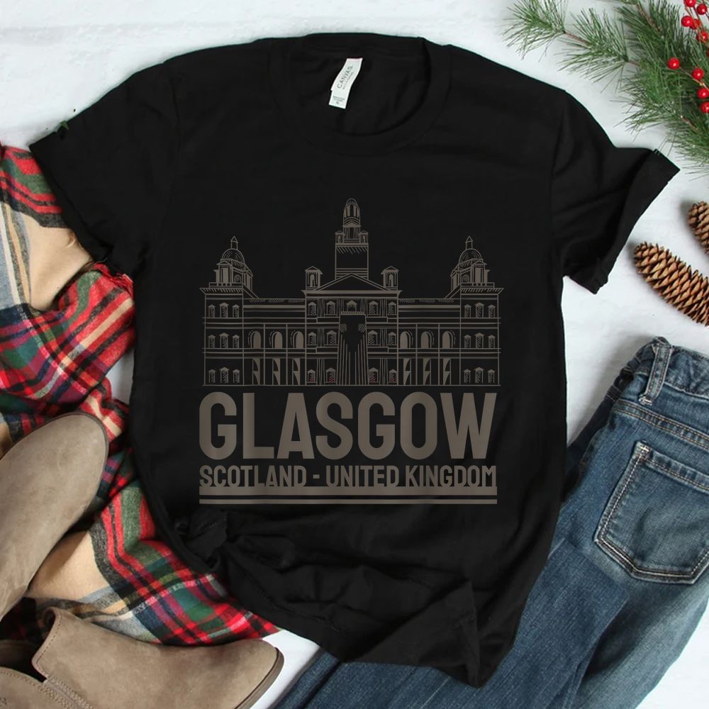 Glasgow Vacation Holiday Scotland Flag Shirt Glasgow Vacation Holiday Scotland Flag Shirt