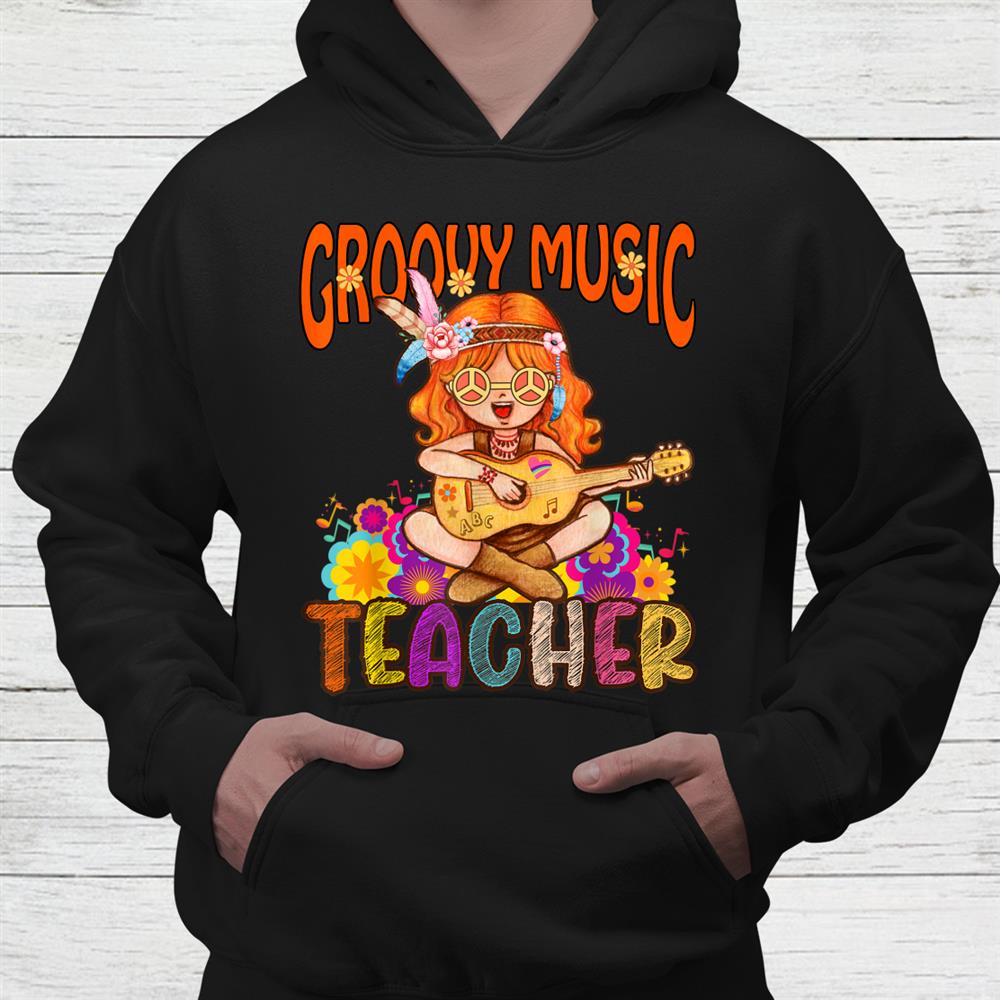 Groovy Music Teacher Back To School Shirt Groovy Music Teacher Back To School Shirt