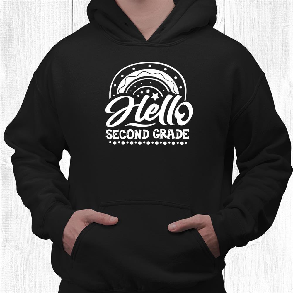 Hello 2nd Second Grade Teacher Team Shirt Hello 2nd Second Grade Teacher Team Shirt