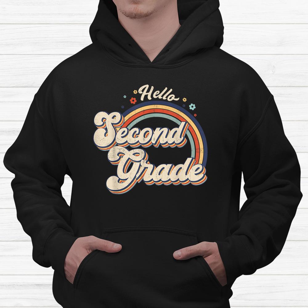 Hello Second 2nd Grade Teacher First Day Of School Shirt Hello Second 2nd Grade Teacher First Day Of School Shirt