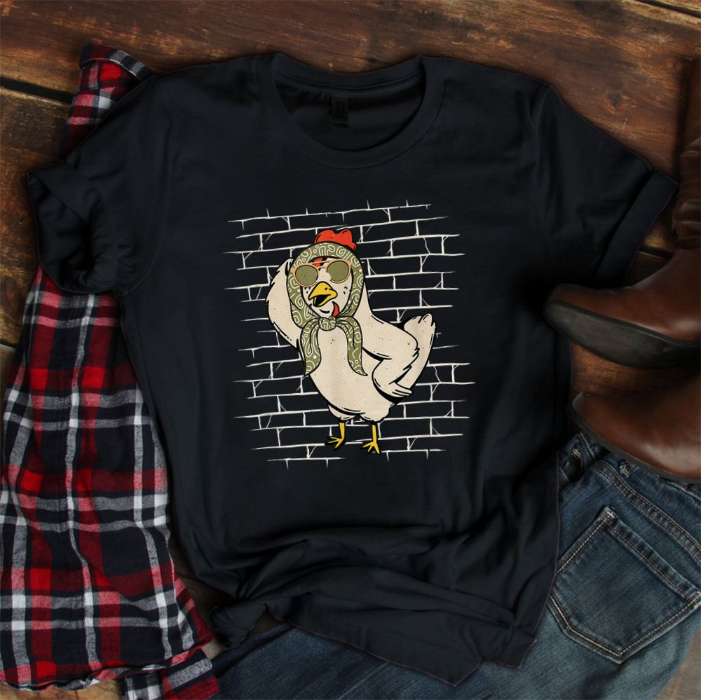 Hen Scarf Sunglasses Farm Eggs Farming Farmer Chicken Shirt Hen Scarf Sunglasses Farm Eggs Farming Farmer Chicken Shirt