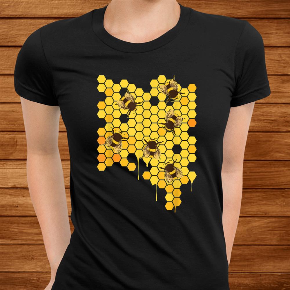 Honey Bee Hive Honeycomb Beekeeping Beekeeper Shirt Honey Bee Hive Honeycomb Beekeeping Beekeeper Shirt