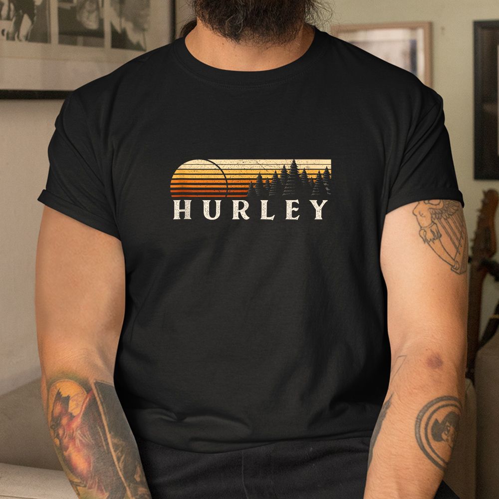 Hurley VA Vintage Evergreen Sunset Eighties Shirt Hurley VA Vintage Evergreen Sunset Eighties Shirt