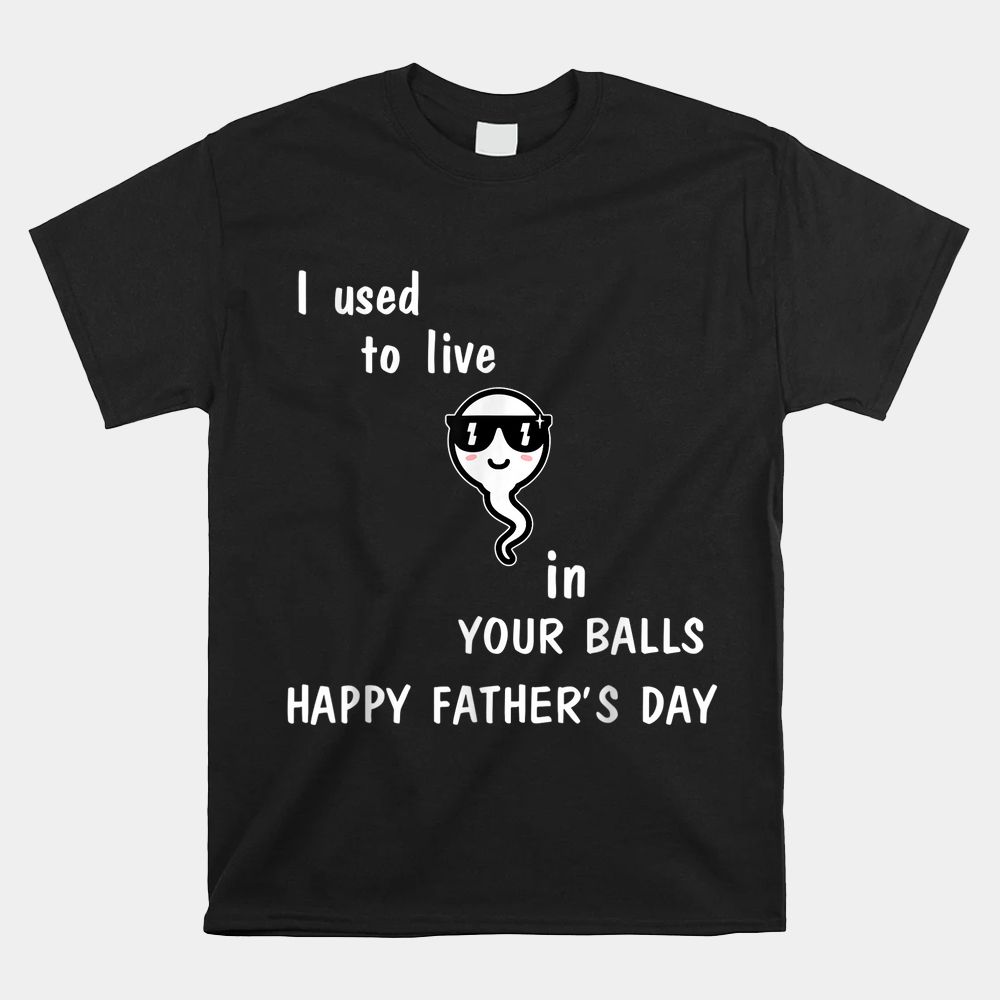I Used To Live In Your Balls Shirt I Used To Live In Your Balls Shirt