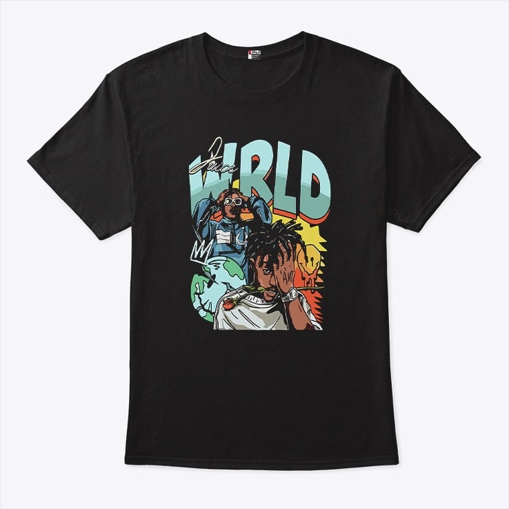 Juice Wrld rapper Art T Shirt Juice Wrld rapper Art T Shirt