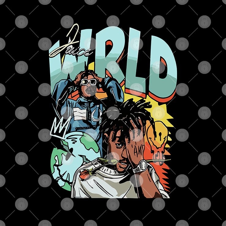 Juice Wrld rapper Art T Shirt Juice Wrld rapper Art T Shirt