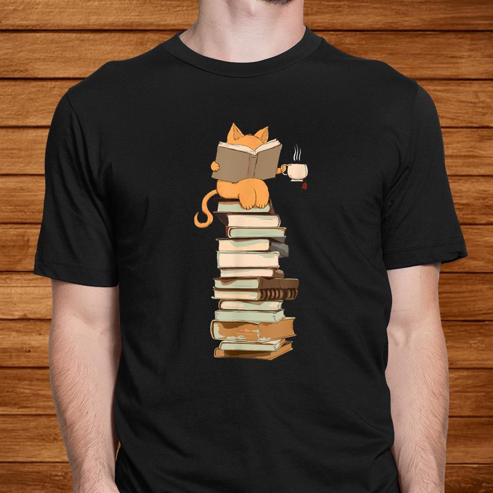Kittens Cats Tea And Books Shirt Kittens Cats Tea And Books Shirt