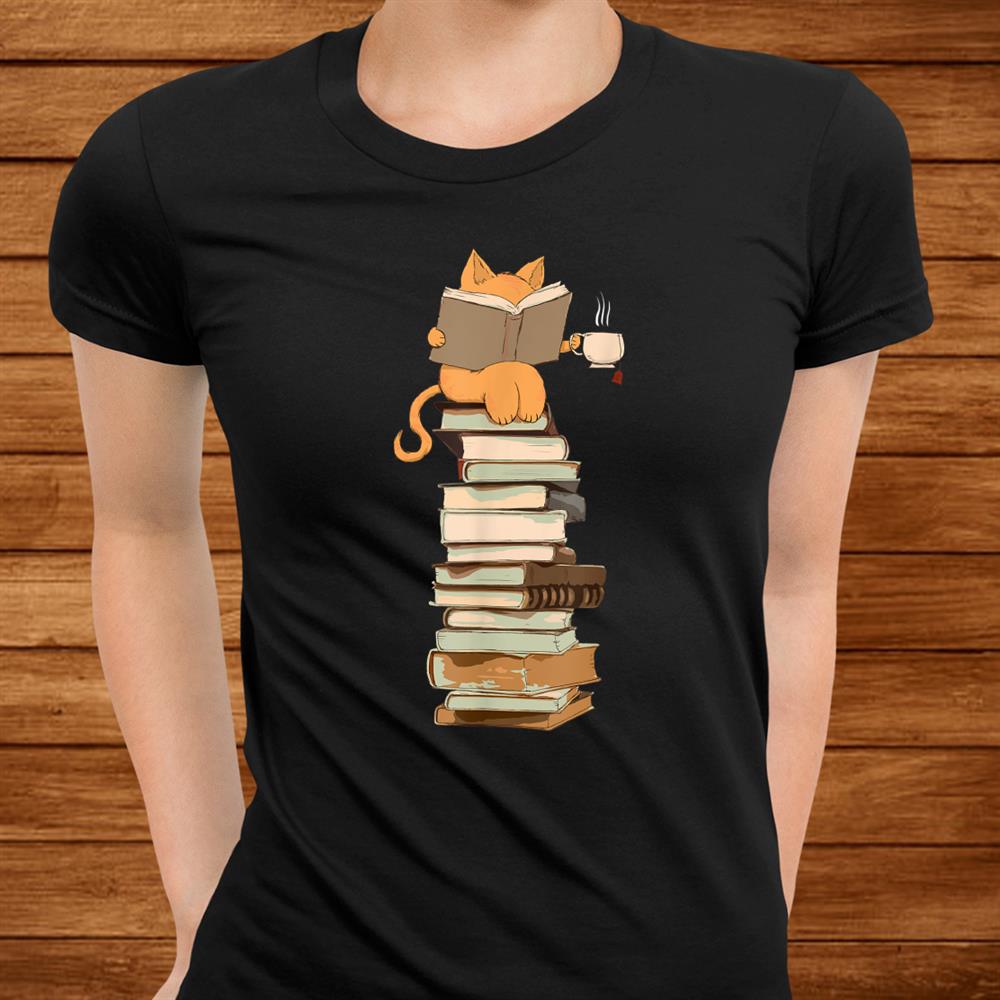 Kittens Cats Tea And Books Shirt Kittens Cats Tea And Books Shirt