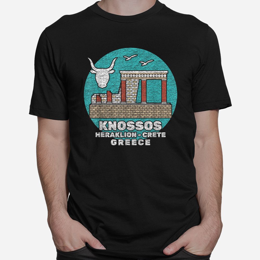 Knossos Minoan Head Heraklion Crete Greece Greek Shirt Knossos Minoan Head Heraklion Crete Greece Greek Shirt