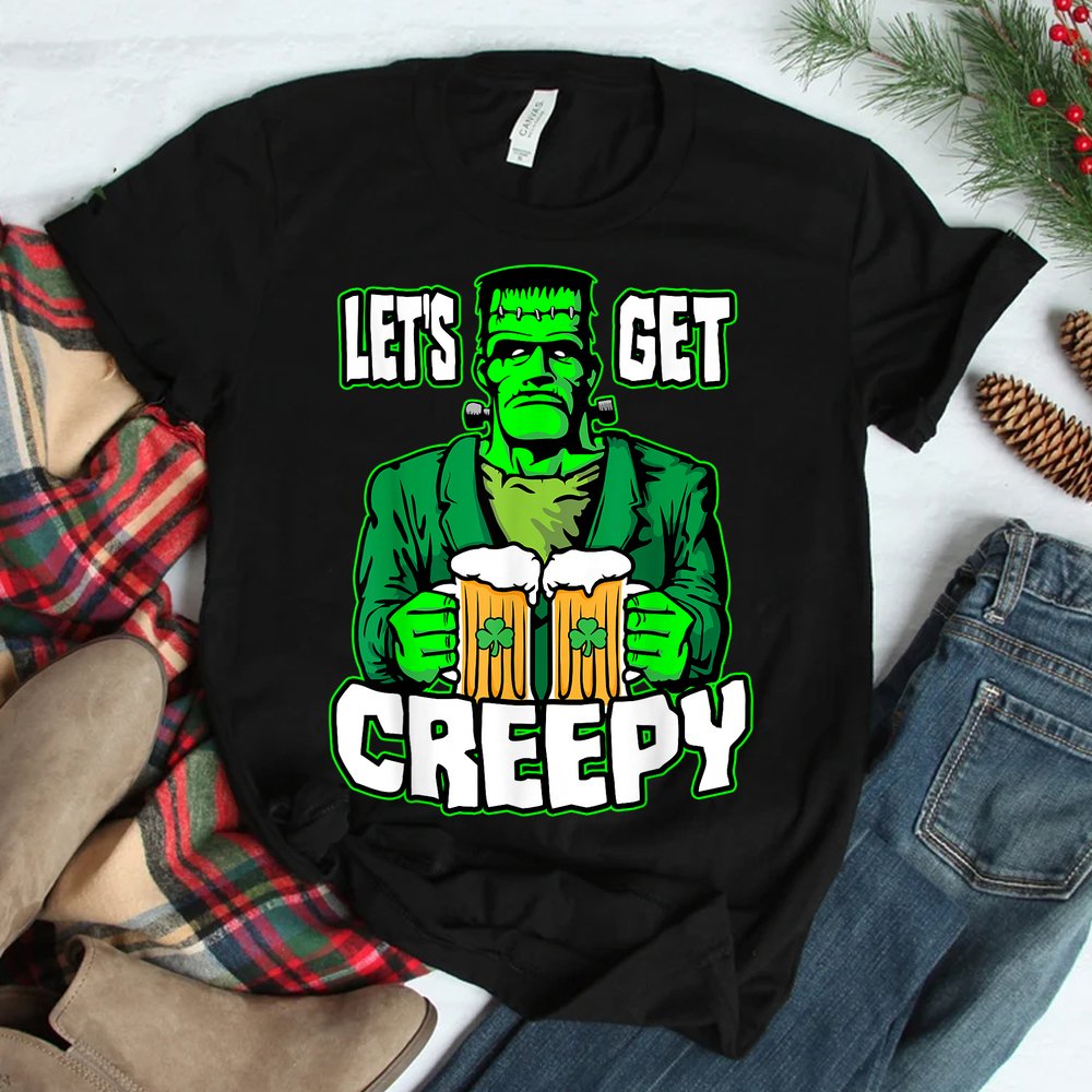 Let’s Get Creepy Frankenstein Monster Beer St. Patrick’s Day Shirt Let’s Get Creepy Frankenstein Monster Beer St. Patrick’s Day Shirt