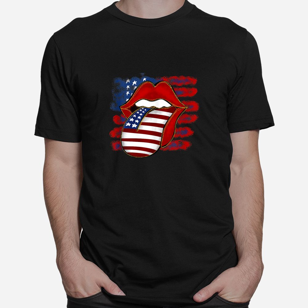Lip Party In The USA American Flag Shirt Lip Party In The USA American Flag Shirt