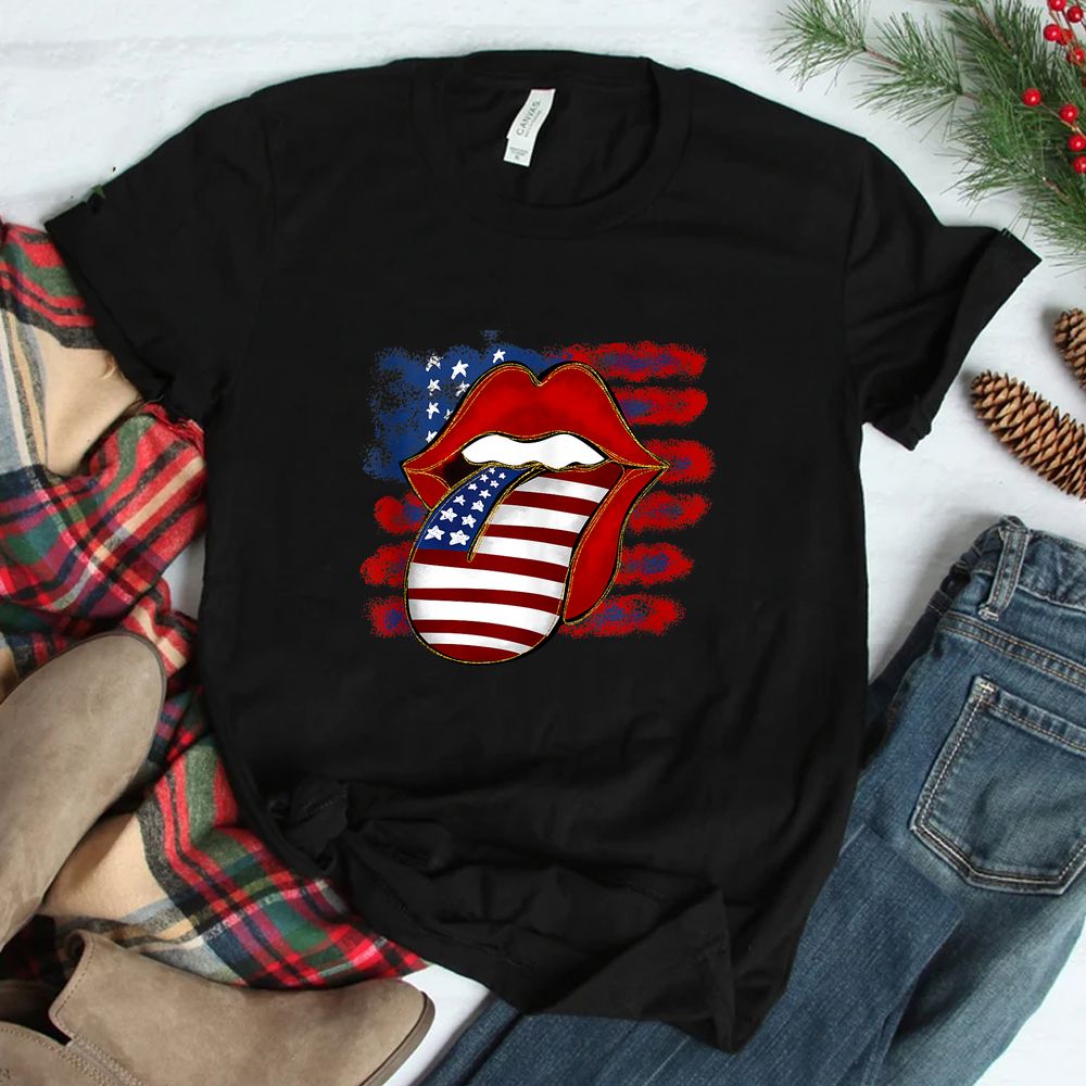 Lip Party In The USA American Flag Shirt Lip Party In The USA American Flag Shirt