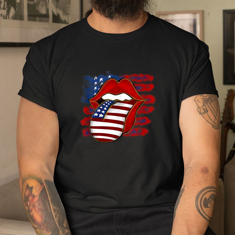 Lip Party In The USA American Flag Shirt Lip Party In The USA American Flag Shirt