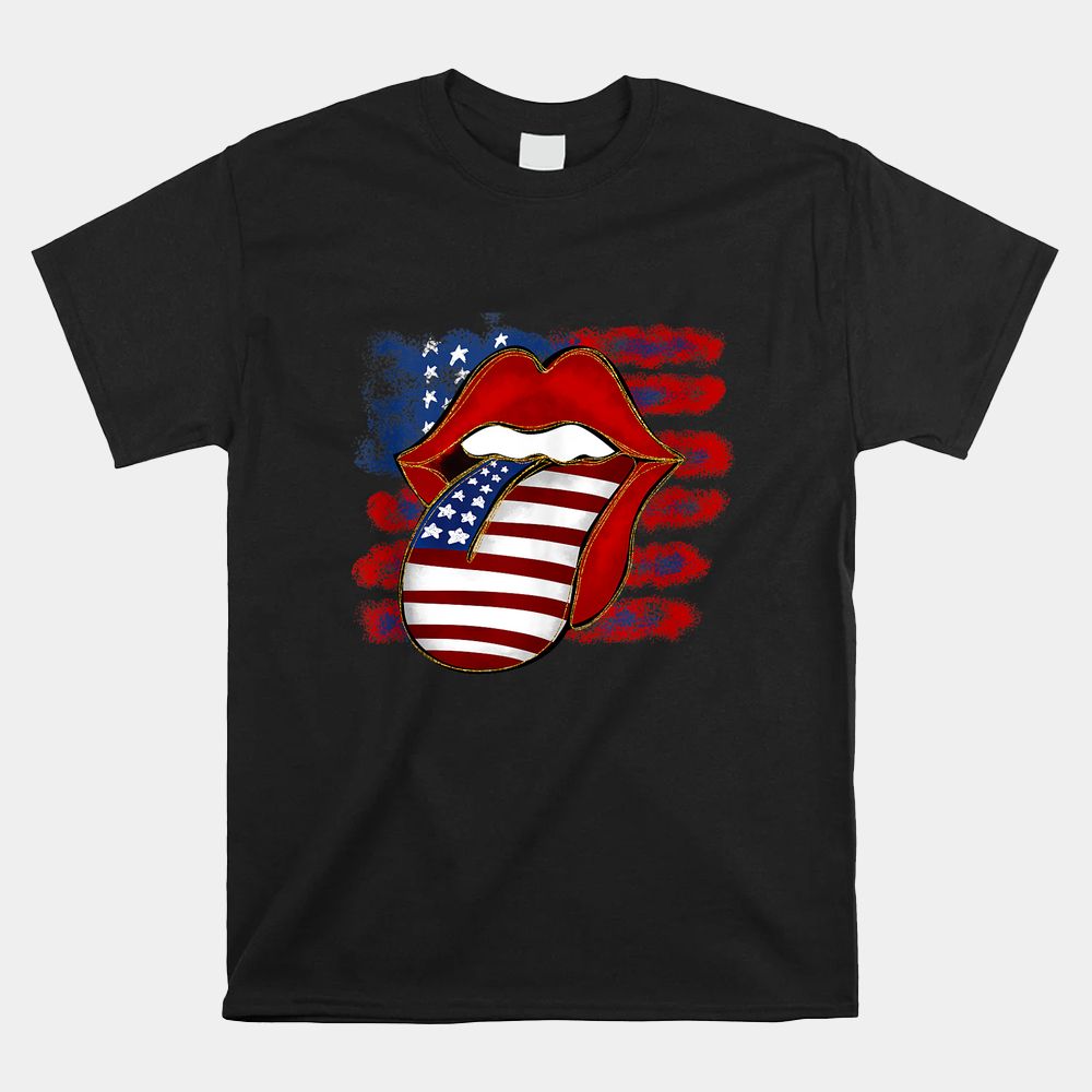 Lip Party In The USA American Flag Shirt Lip Party In The USA American Flag Shirt