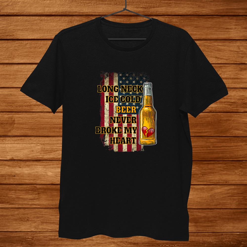Long Neck Ice Cold Beer Shirt Long Neck Ice Cold Beer Shirt