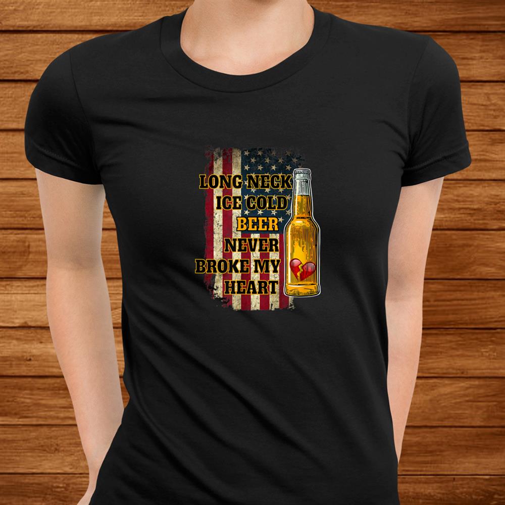 Long Neck Ice Cold Beer Shirt Long Neck Ice Cold Beer Shirt