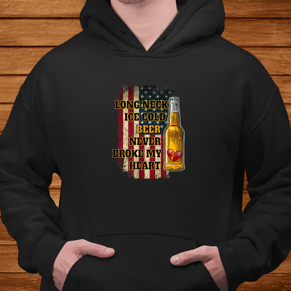 Long Neck Ice Cold Beer Shirt Long Neck Ice Cold Beer Shirt