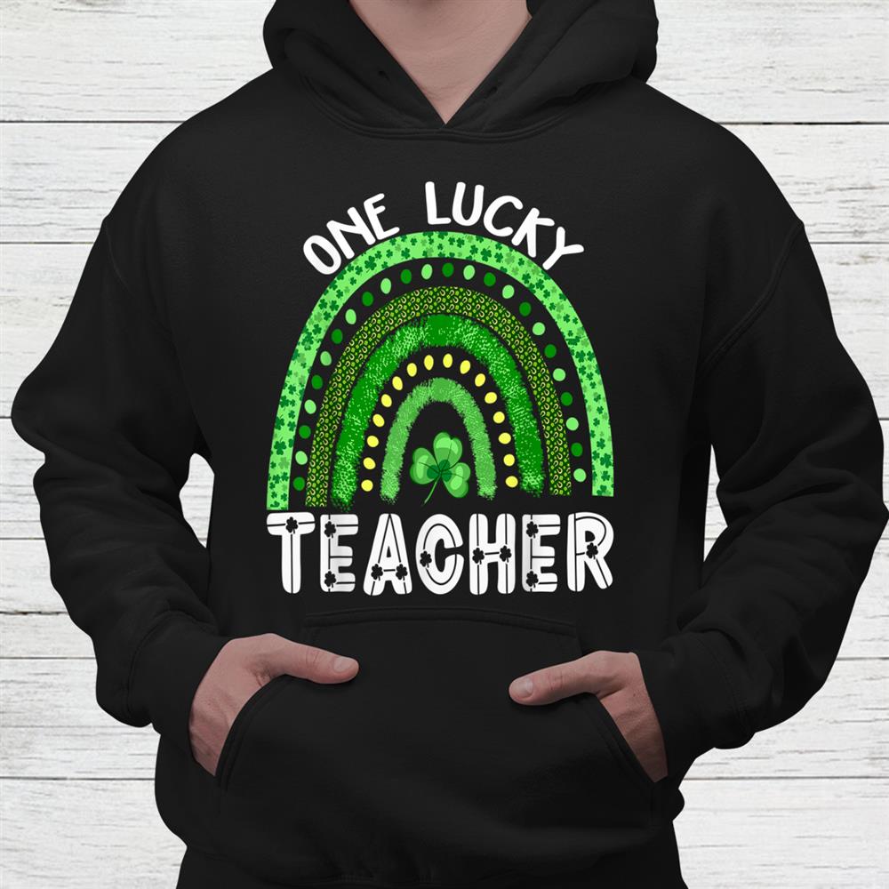 Lucky Teacher Rainbow St Patricks Day 2022 Shirt Lucky Teacher Rainbow St Patricks Day 2022 Shirt