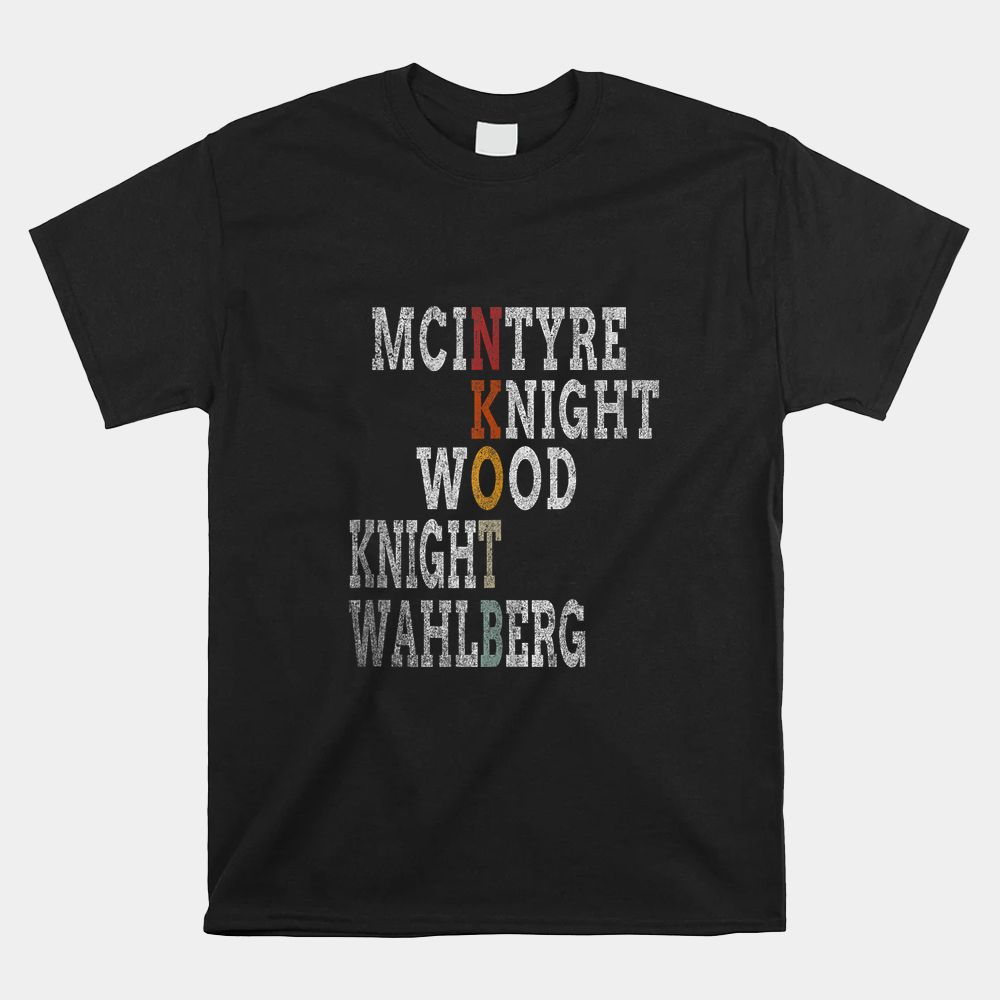 Mcintyre Knight Wood Knight Wahlberg Shirt Mcintyre Knight Wood Knight Wahlberg Shirt