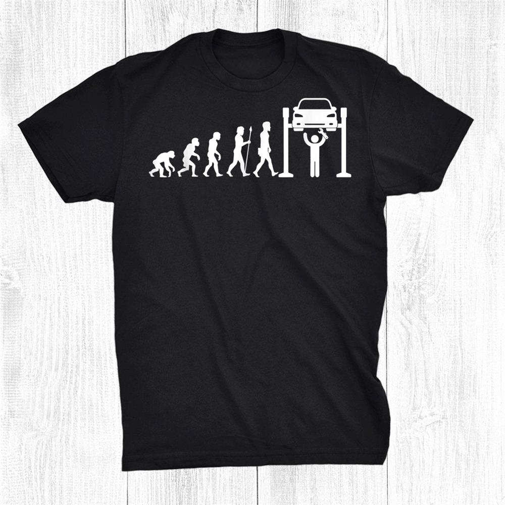 Mechanic Evolution Mechanic Car Mechanics Shirt Mechanic Evolution Mechanic Car Mechanics Shirt