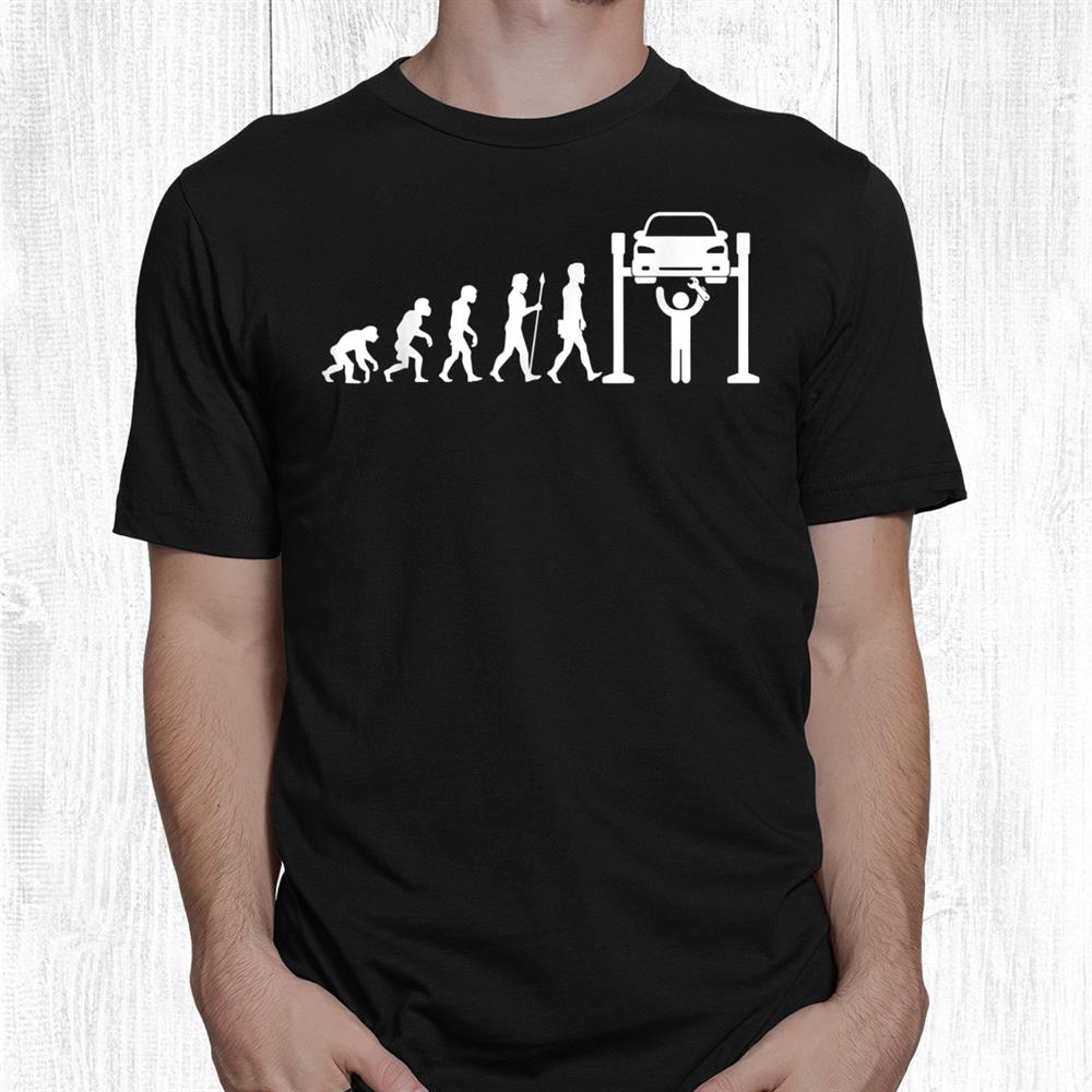 Mechanic Evolution Mechanic Car Mechanics Shirt Mechanic Evolution Mechanic Car Mechanics Shirt