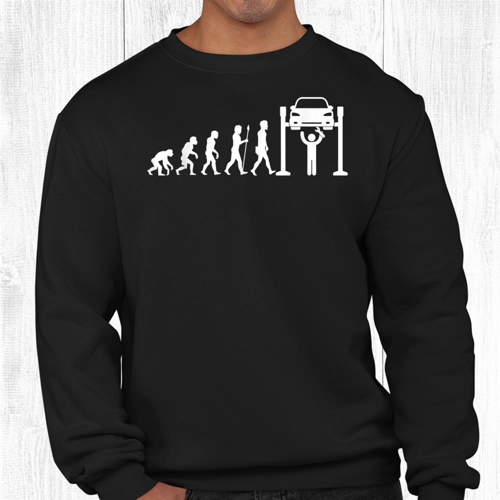 Mechanic Evolution Mechanic Car Mechanics Shirt Mechanic Evolution Mechanic Car Mechanics Shirt